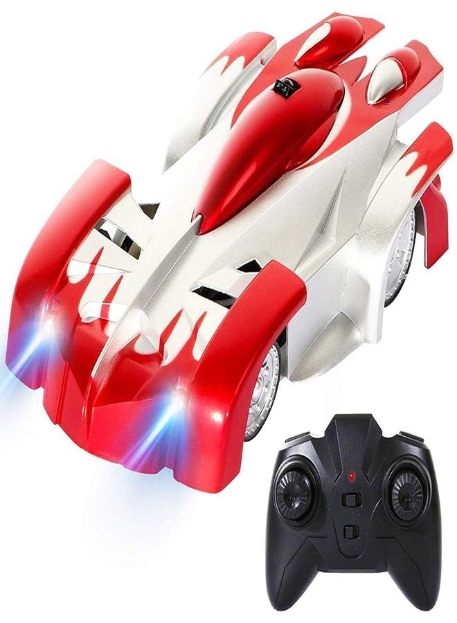 VIKINGS RC Anti-Ceiling Wall Climbing Car ? Gravity Defying Stunt with 360 Rotating LED, Dual Mode (Multicolor) - Image 4